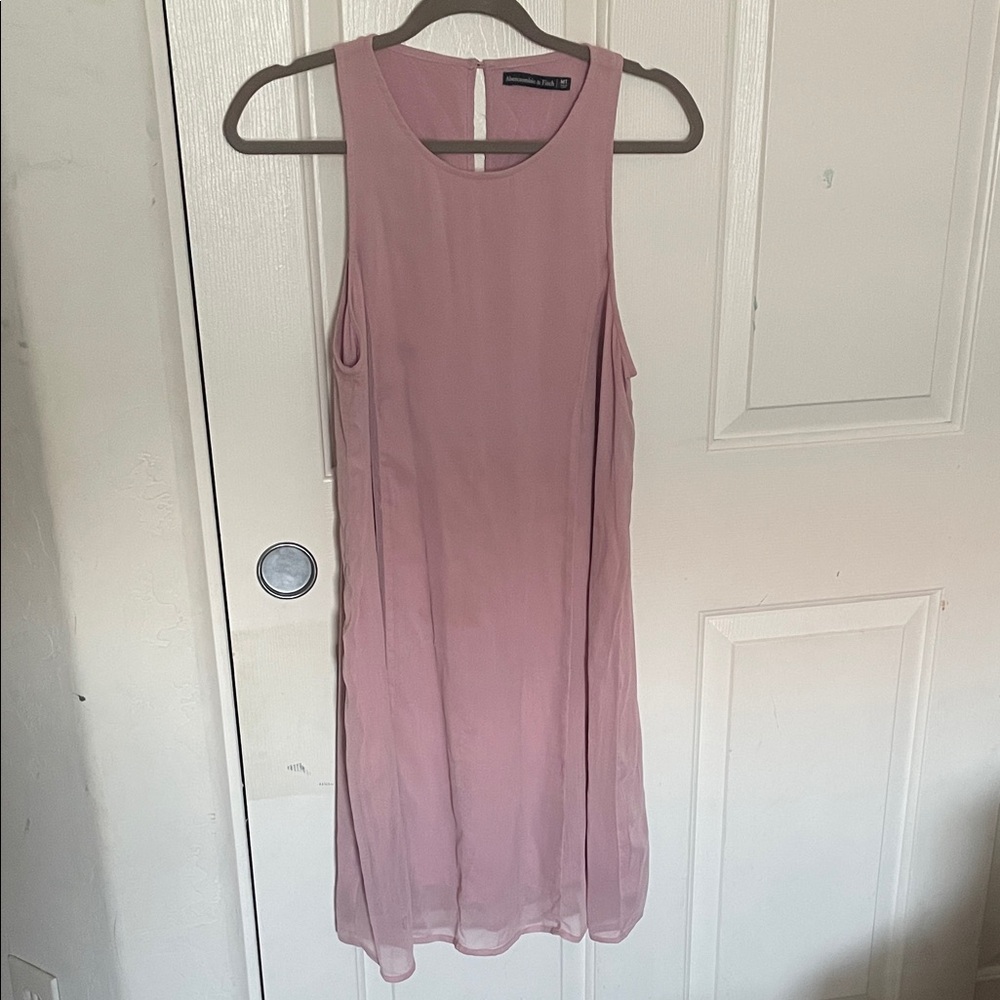 Abercrombie & Fitch soft pink dress